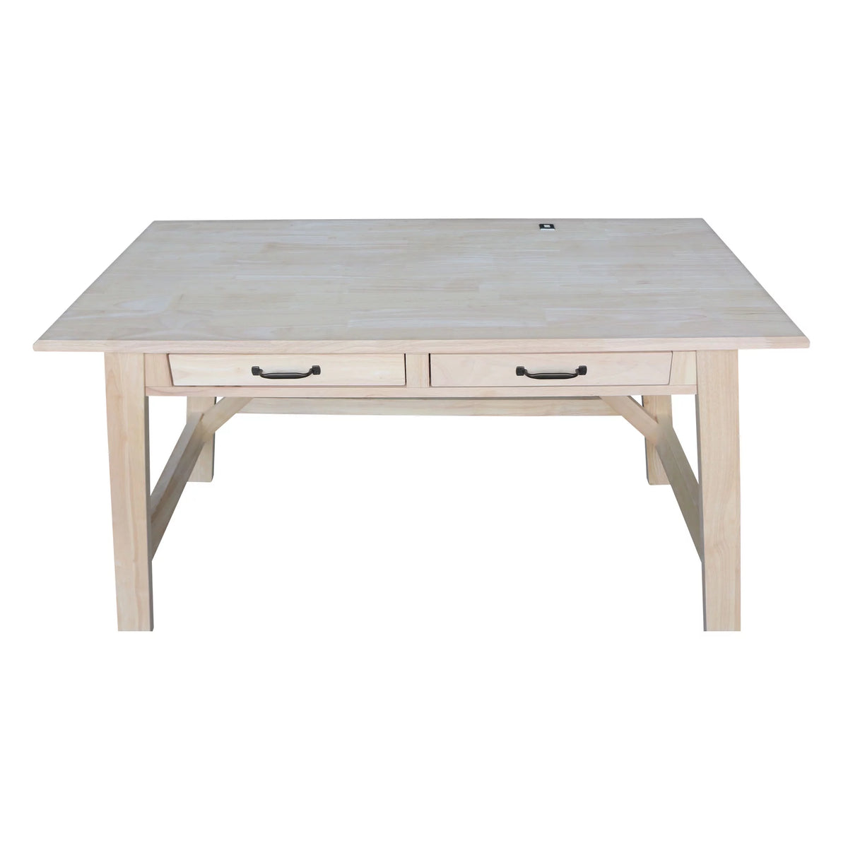 Wood Desk with 2 Drawers V45997