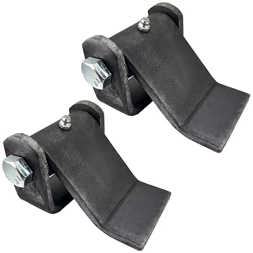 2 Pack Heavy Duty Steel Weld On Leaf Style Trailer Hinges D704
