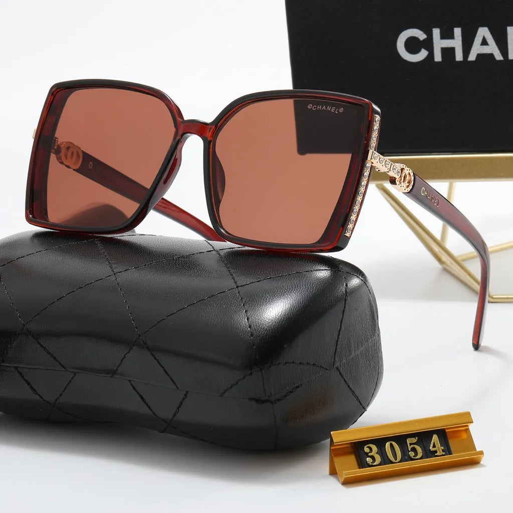Rhinestone Polarized Sunglasses B277458