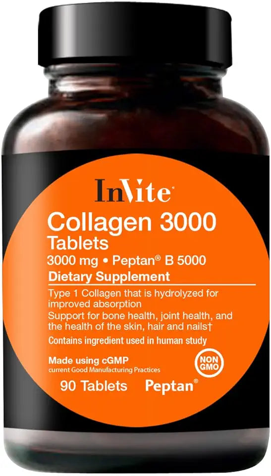 Collagen Tablets 3000 mg 90 Tablets 2-Pack M765