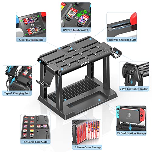 Switch Games Organizer with Controller Charger G83459