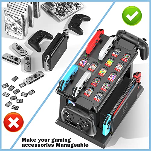 Switch Games Organizer with Controller Charger G83459