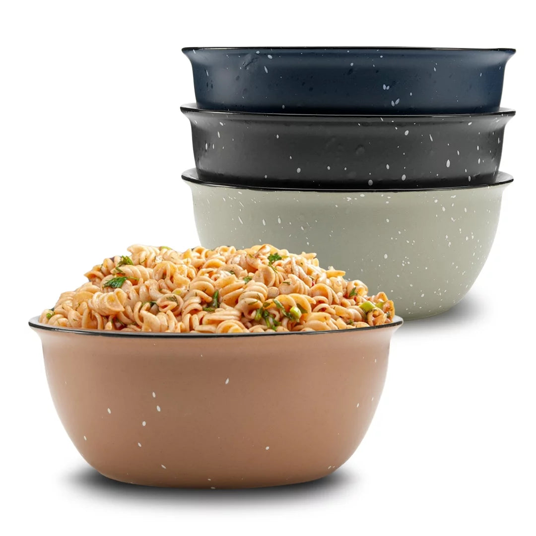 Set of 4 19-Ounce Stoneware Bowl Set F277307