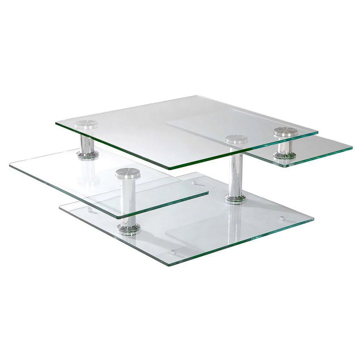 49.5" Tempered Glass Cocktail Table X224