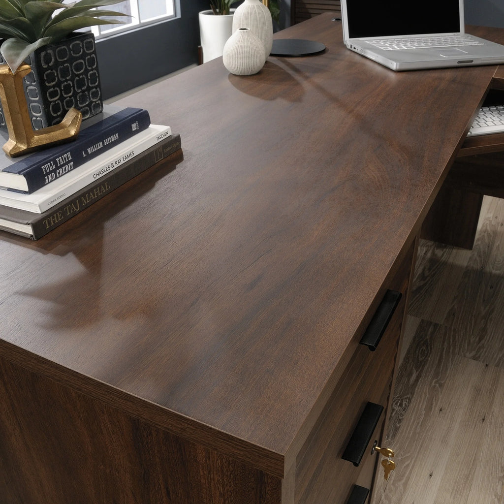 L-Shaped Engineered Wood Desk R792