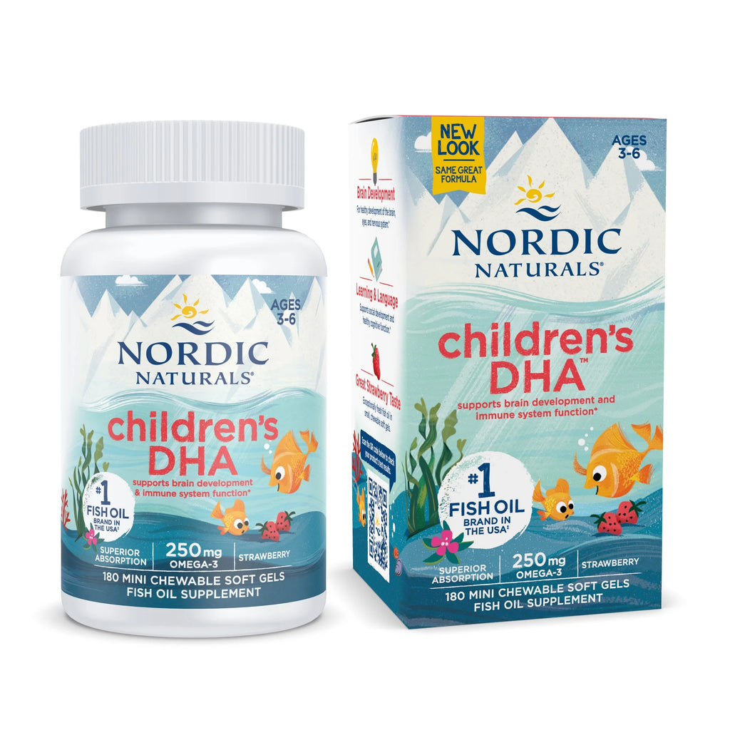 Children's DHA Mini Softgels 250 Mg 180 Ct P377