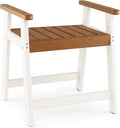 Waterproof HDPE Shower Bench with Arms X13188