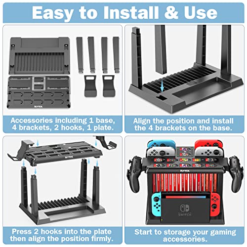Switch Games Organizer with Controller Charger G83459