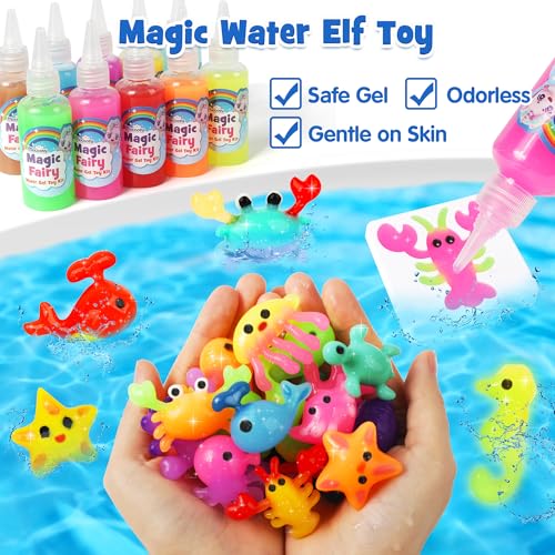 Glow in The Dark Water Gel Kit with Squishy Molds V1262