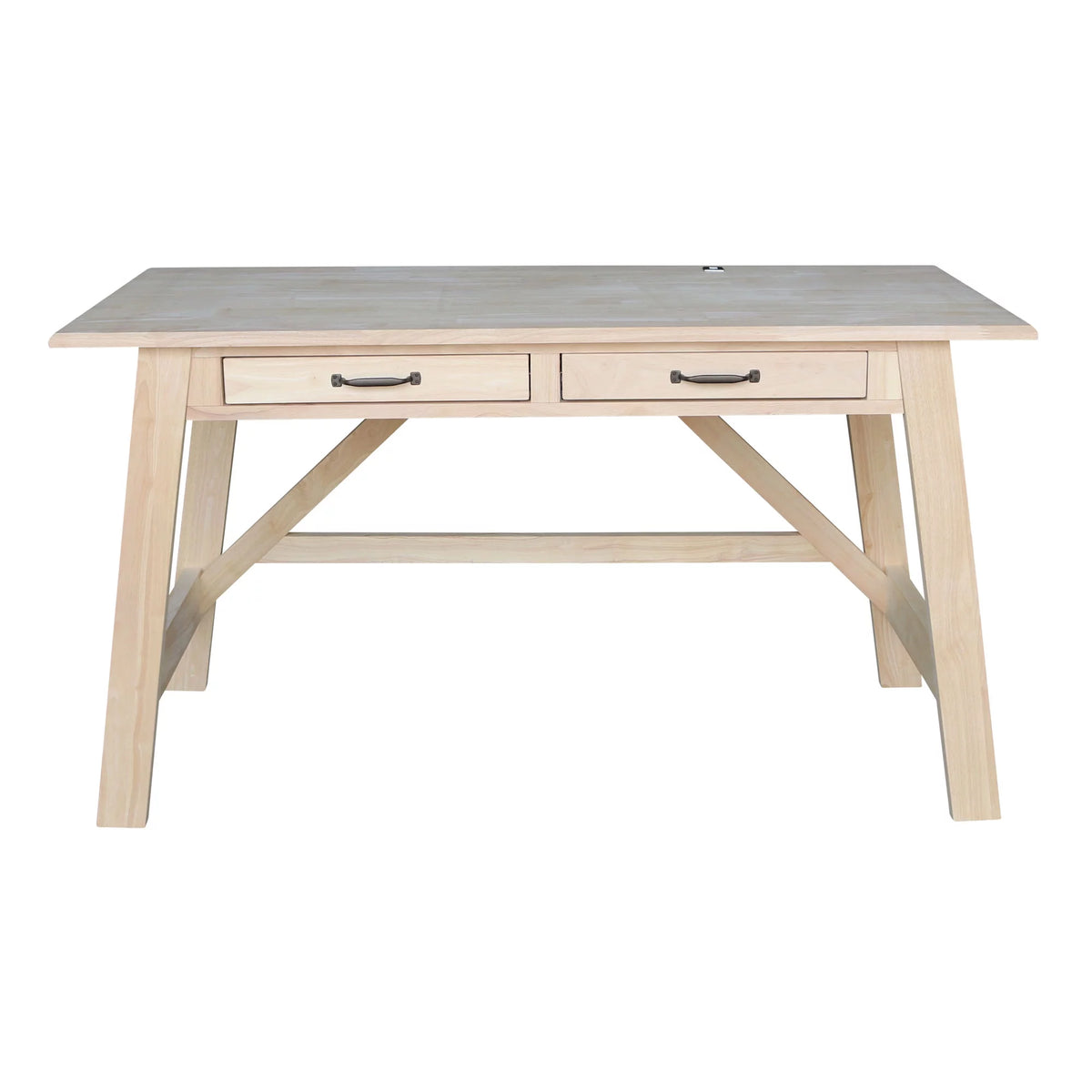 Wood Desk with 2 Drawers V45997
