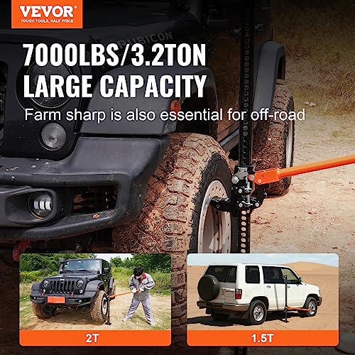 48" 7000 lbs Capacity Ratcheting Farm Jack E463487