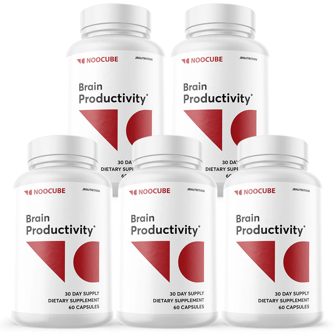 Brain Support Dietary Supplement 60 Capsules 5 Pack Z3467
