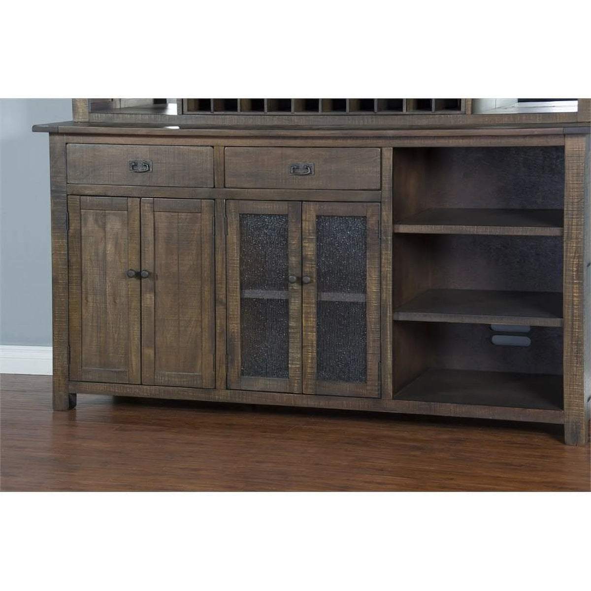 80" Transitional Mahogany Wood Buffet G88034