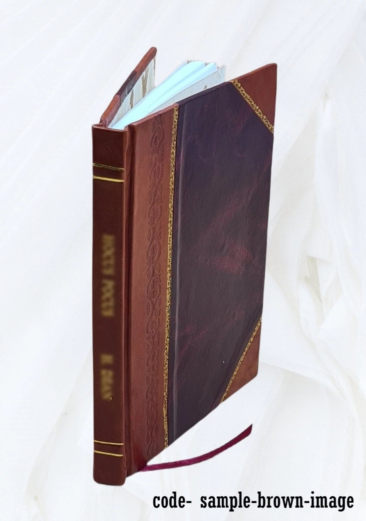 Romanzo storico Leather Bound M50156