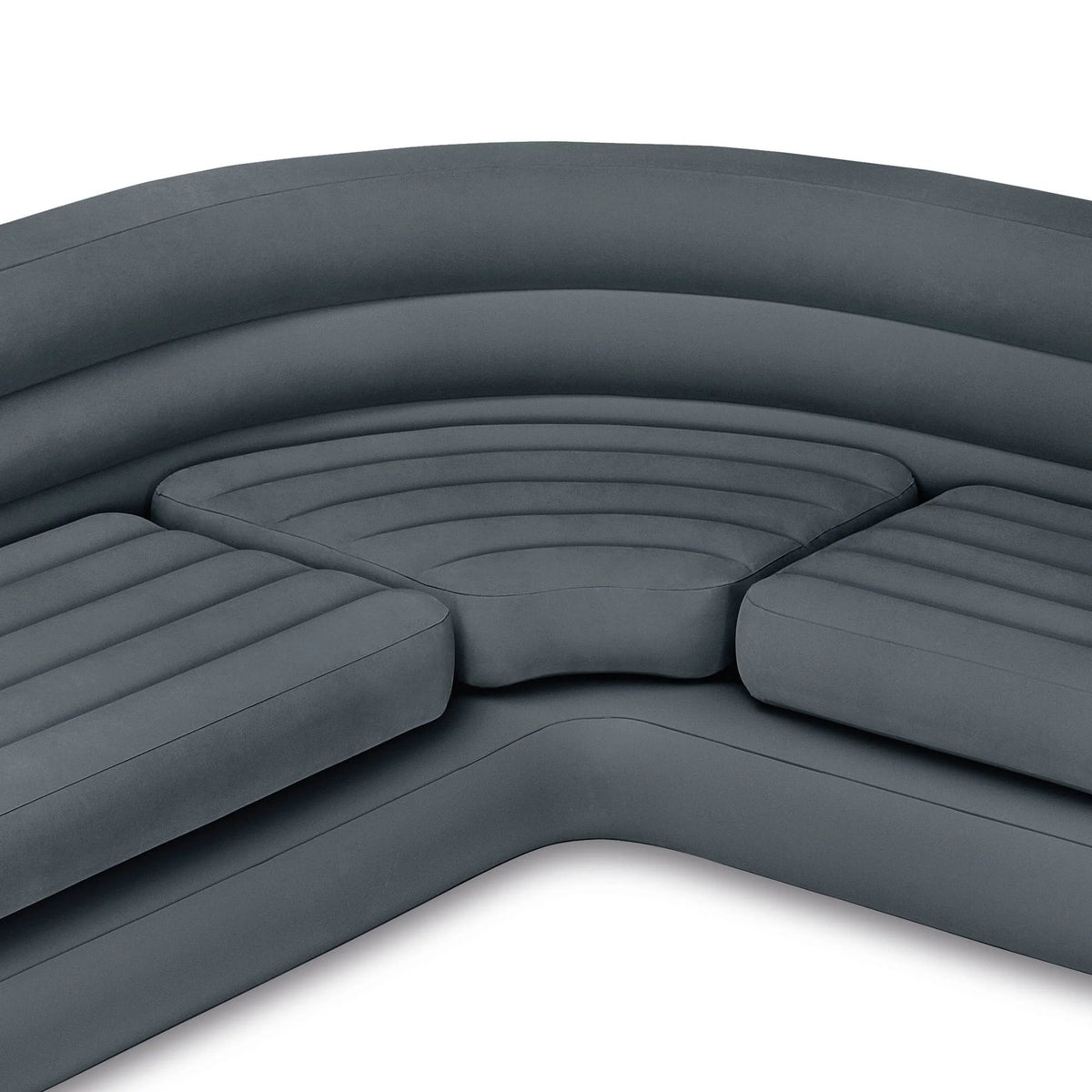Inflatable Corner Sectional Sofa & Lounge Chair and Ottoman Set Q105