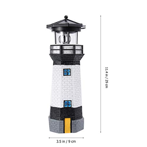 Solar Lighthouse Outdoor Light L590906