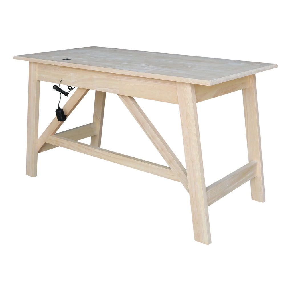 Wood Desk with 2 Drawers V45997
