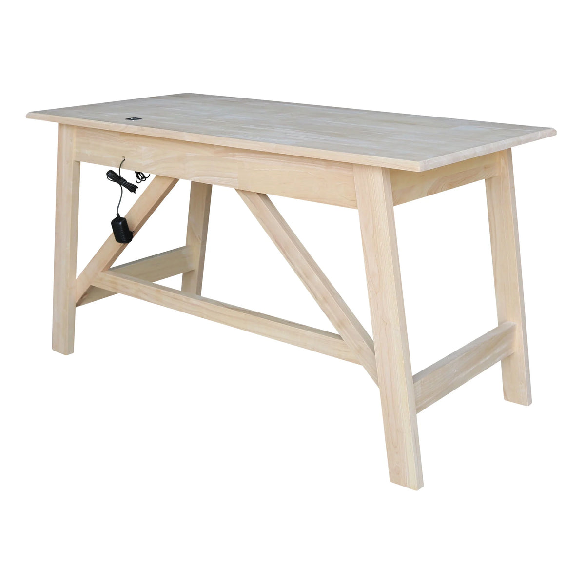 Wood Desk with 2 Drawers V45997