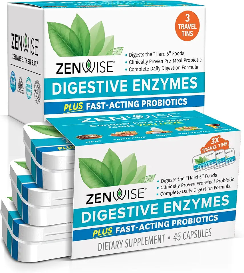 Digestive Enzymes with Prebiotics and Probiotics 90 CT P3941