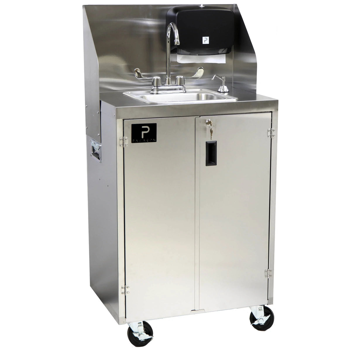 Portable Sink with Hot Water Heater and Pump I37499