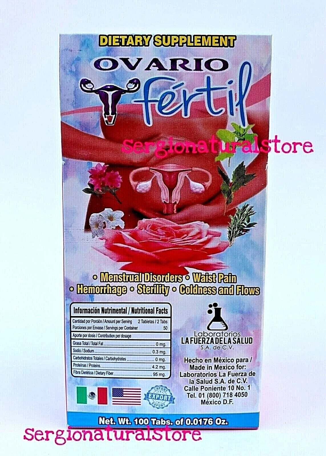 500 mg Nutritional Supplement 100 Tablets H249