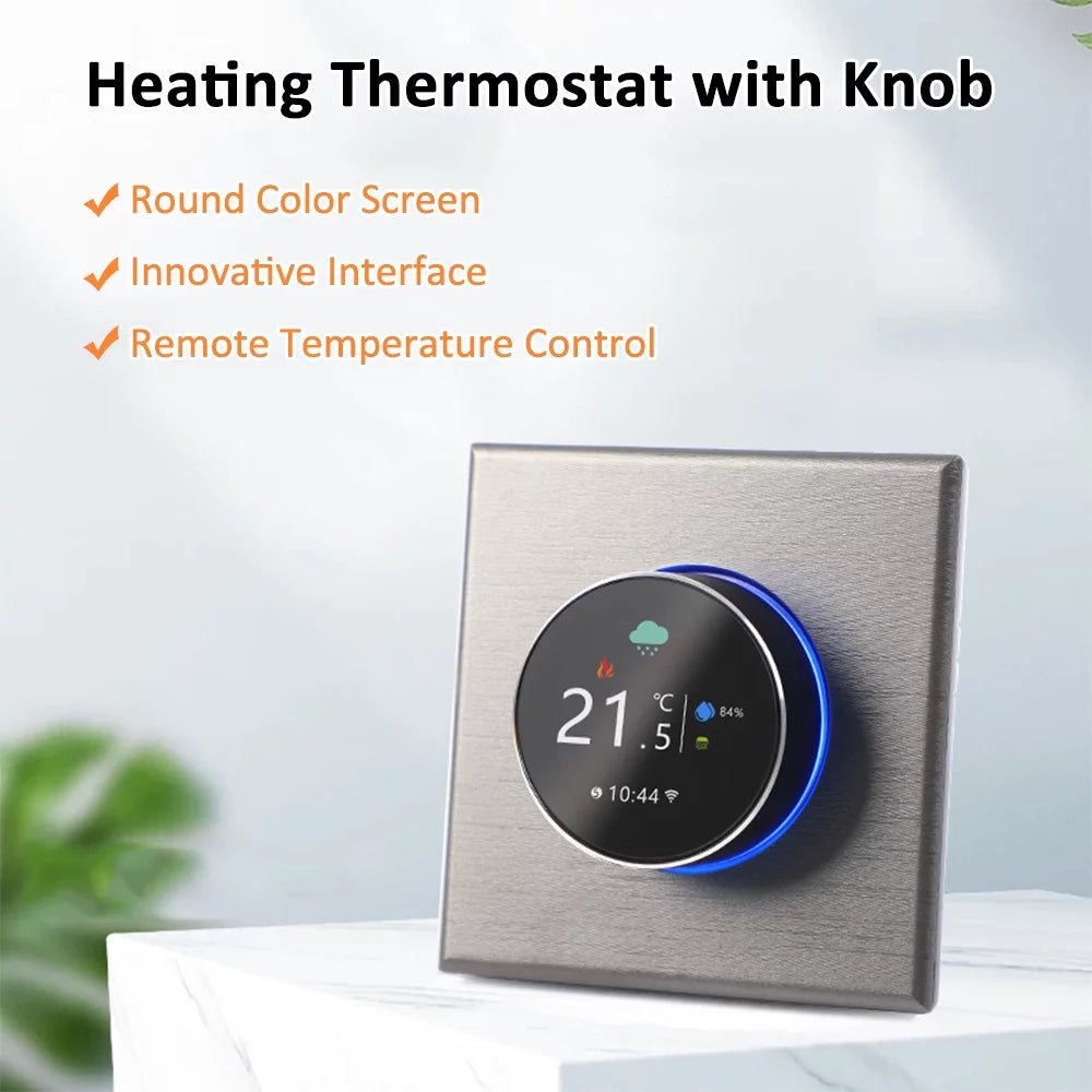 WiFi Smart Thermostat with Color Screen T136818