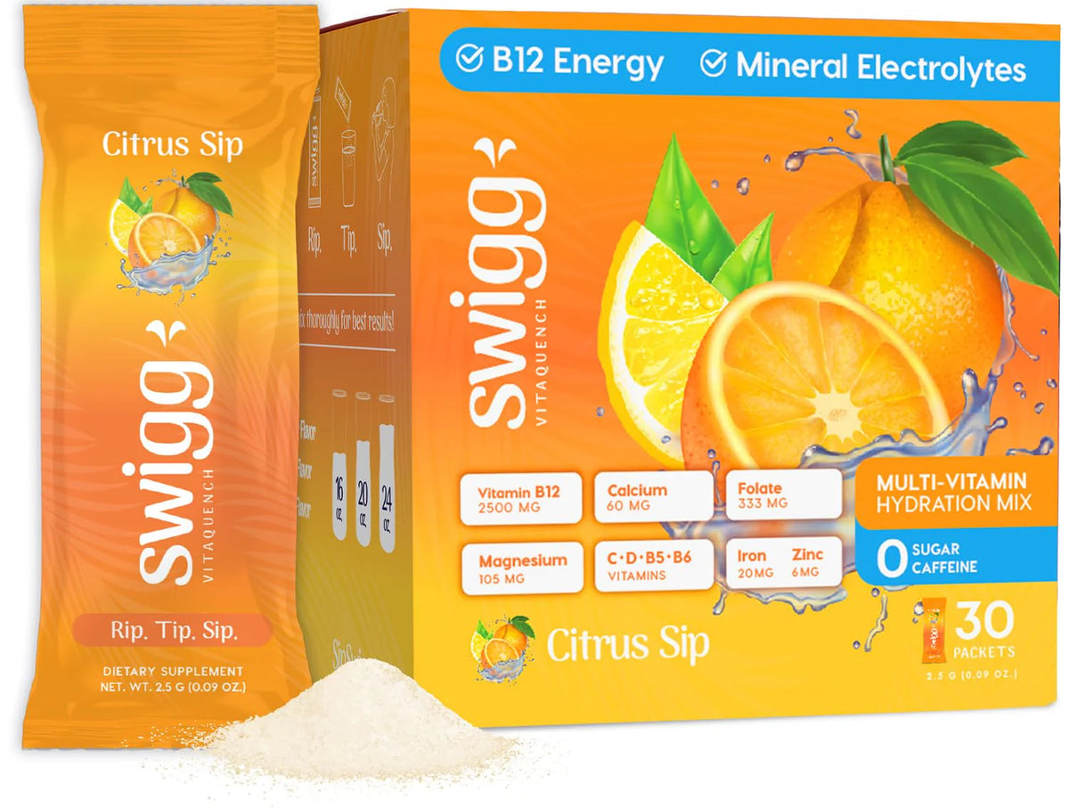 Sugar Free Electrolytes Powder Packets Multivitamin with Iron Folate Zinc B12 S735