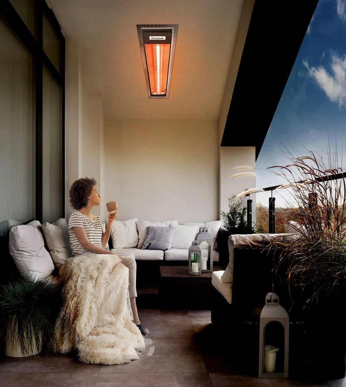 5000 Watt Electric Infrared Heater B422