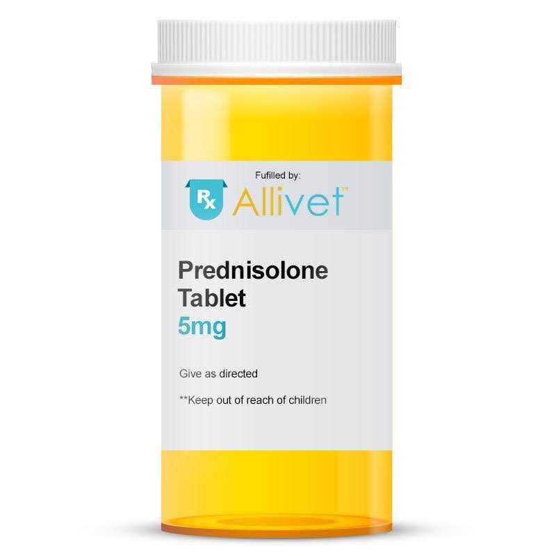 Prednisolone 5 mg Pet Supplies Z155