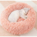 Washable Soft Plush Donut Pet Bed F791