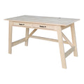 Wood Desk with 2 Drawers V45997