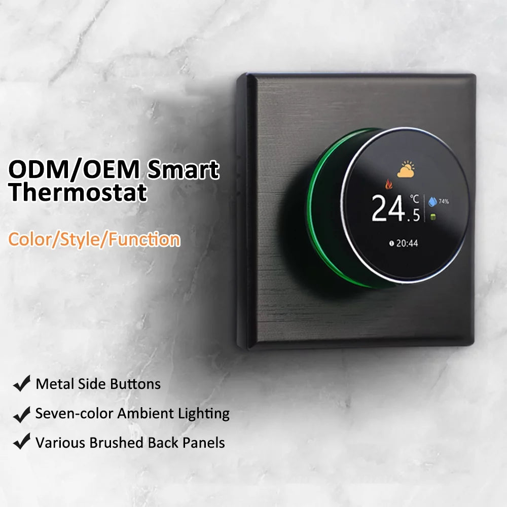 WiFi Smart Thermostat with Color Screen T136818