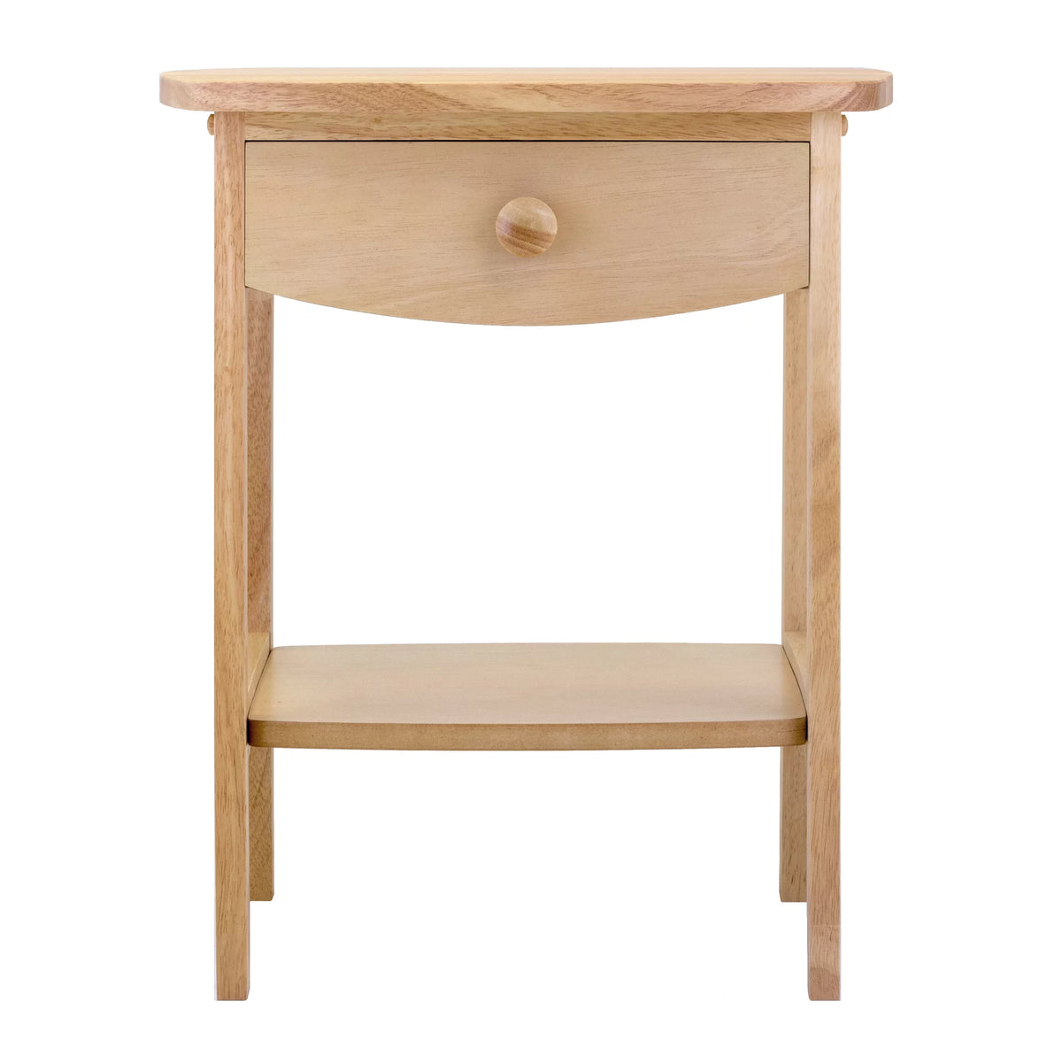 22" Natural Square Top Accent Table W970359