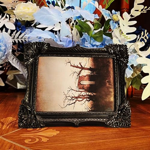8x10 Antique Black Ornate Picture Frame Y493