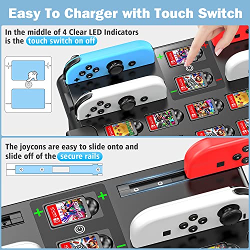 Switch Games Organizer with Controller Charger G83459