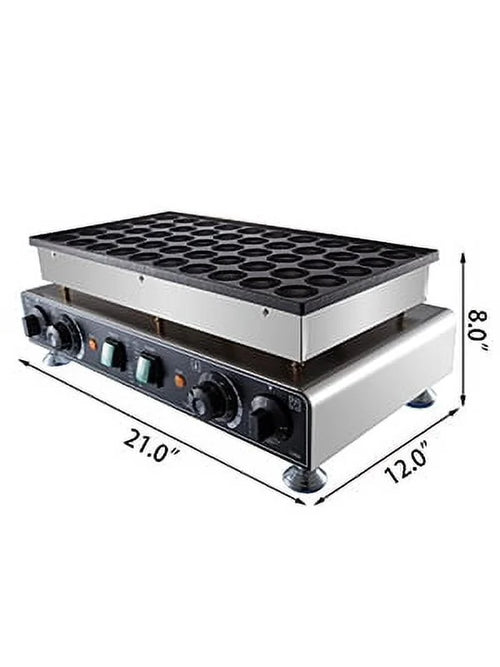 110V 1700W Nonstick Mini Dutch Pancake Maker J555