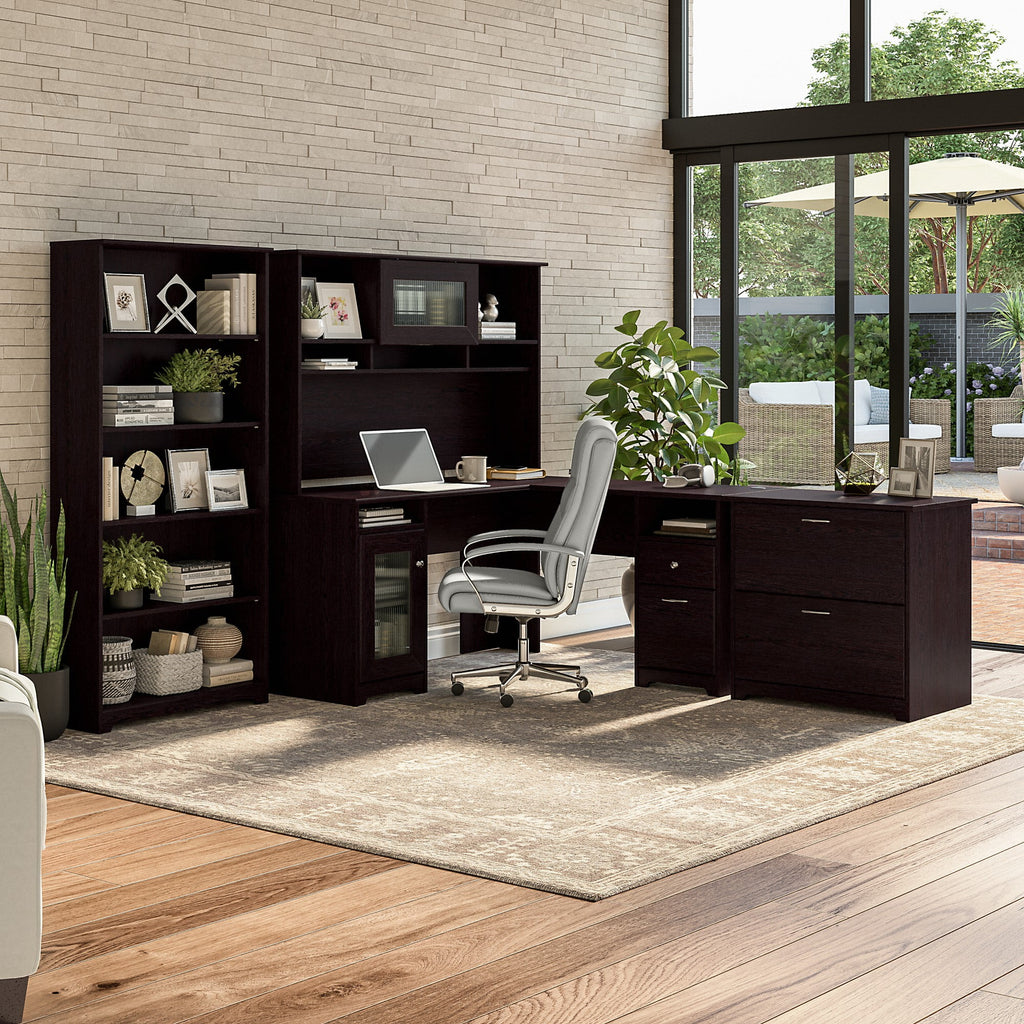 Espresso Oak Hutch R271