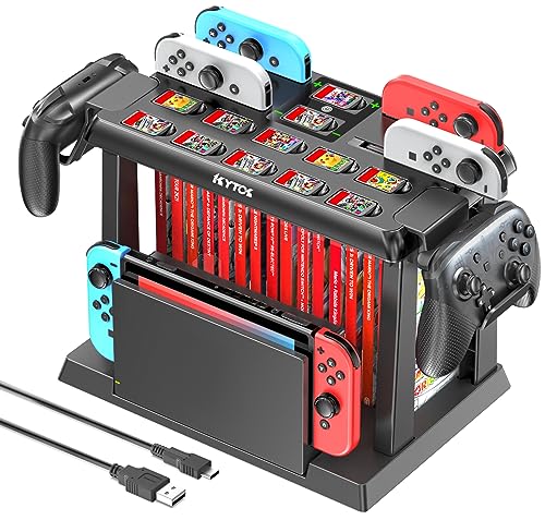 Switch Games Organizer with Controller Charger G83459