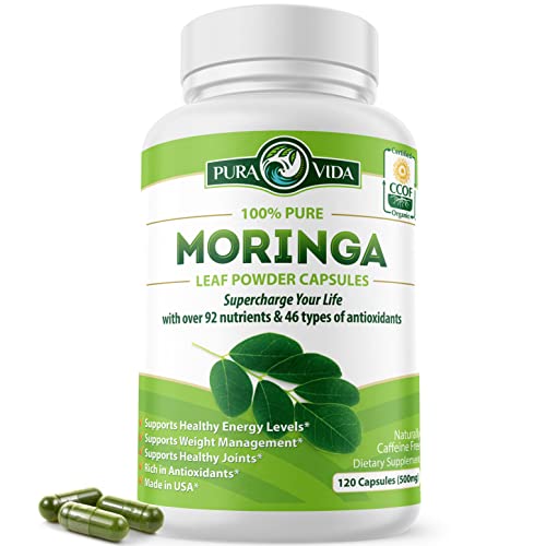 Moringa Capsules 120ct 500mg A6892