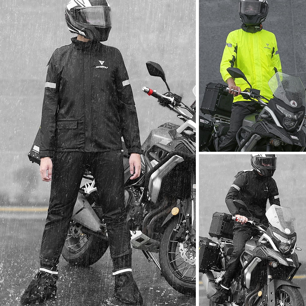 Waterproof Reflective Motorcycle Rain Suit I218