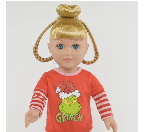 18 Inch Doll Blonde Hair Blue Eyes R64631
