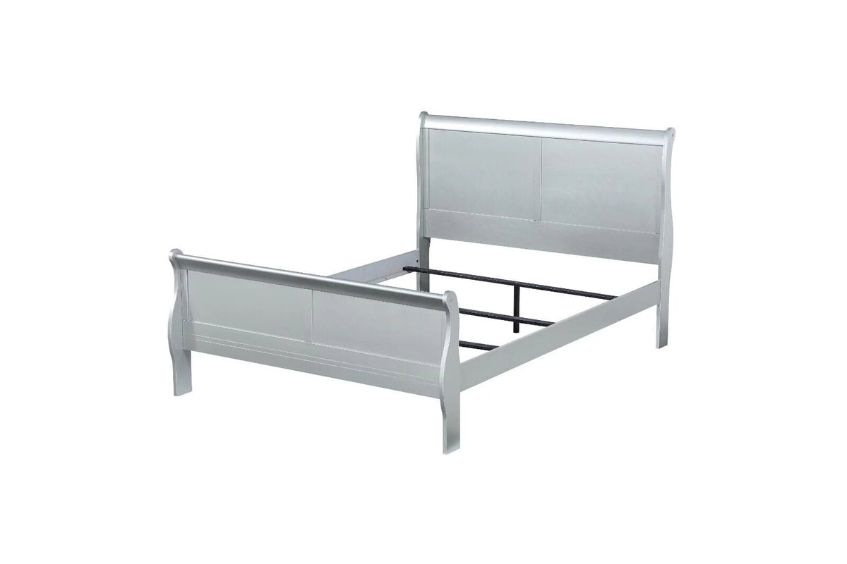 Queen Bed 2 Nightstands Bedroom Set T4875