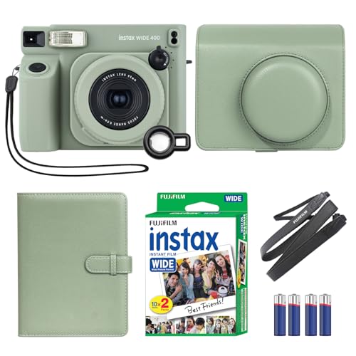 Green Instant Camera with Accessory Bundle E31686
