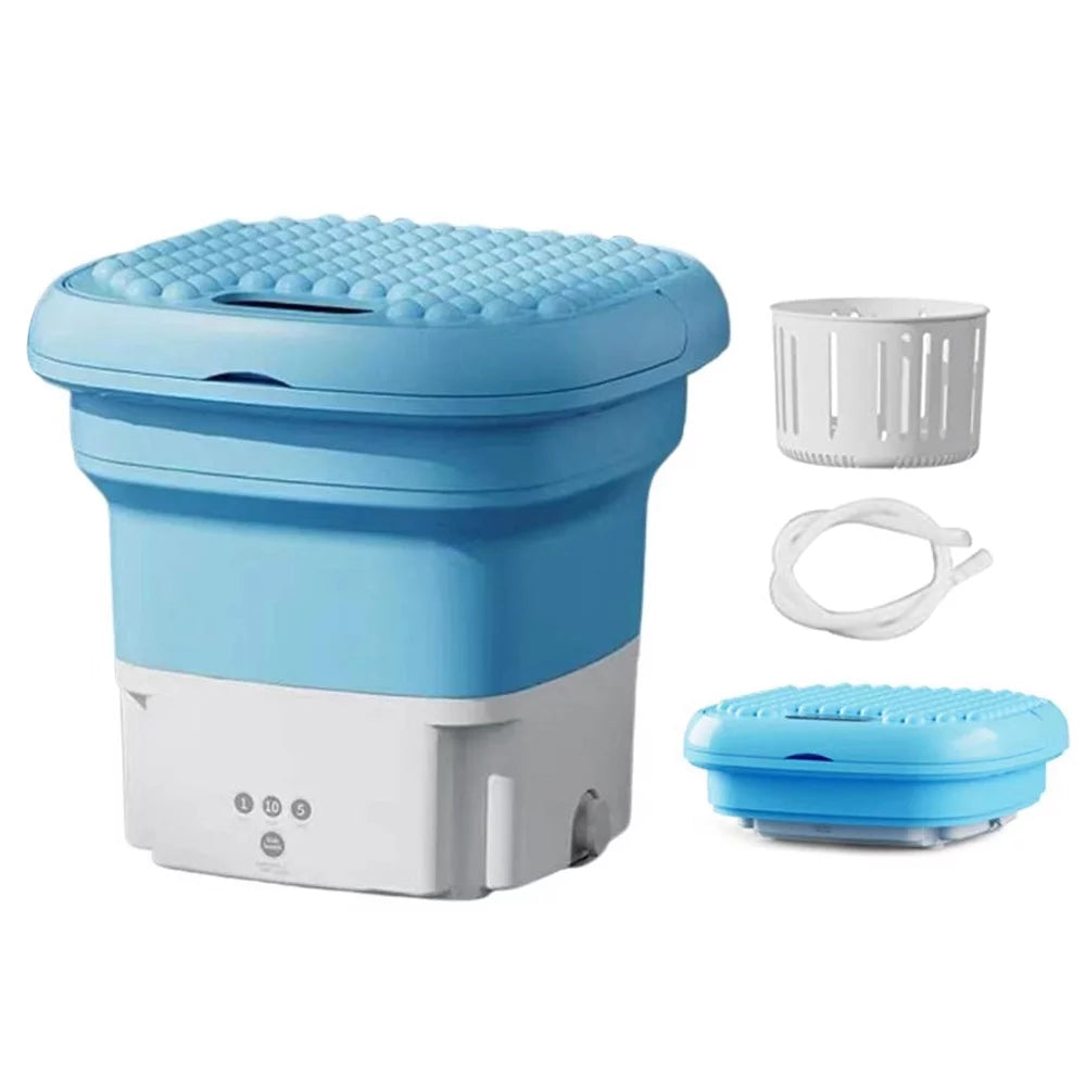 Portable Automatic Ultrasonic Mini Washing Machine O472