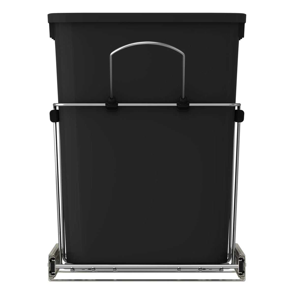 Black Pull Out Waste Containers R2056