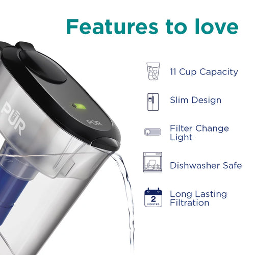 11-Cup Water Pitcher Filtration System Q9784