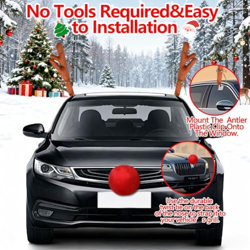 Christmas Reindeer Antler Kit Nose B305785