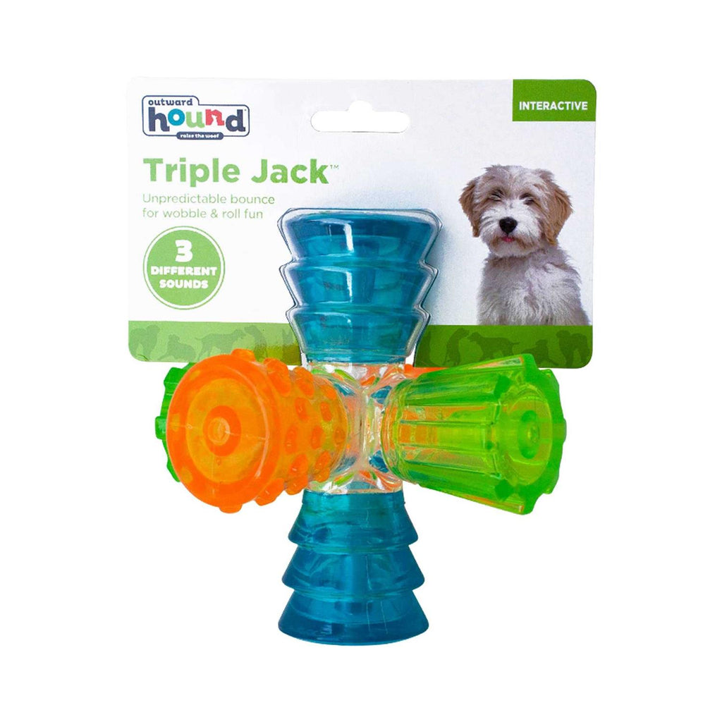 Triple Jack Dog Toy C31334