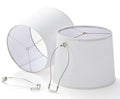 Linen Drum Lamp Shades Set of 2, 11 x 13 x 10 inch V461421