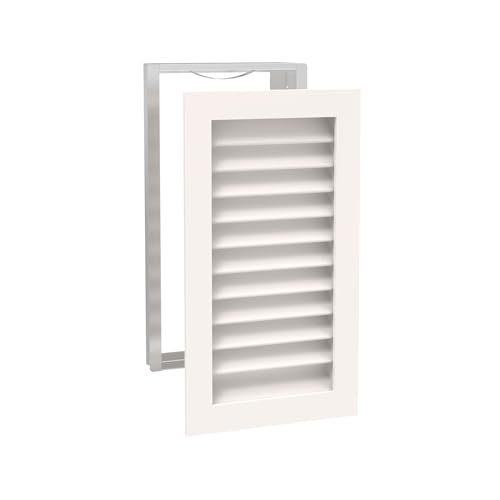 Decorative Wooden Louvered AC Return Grille N721
